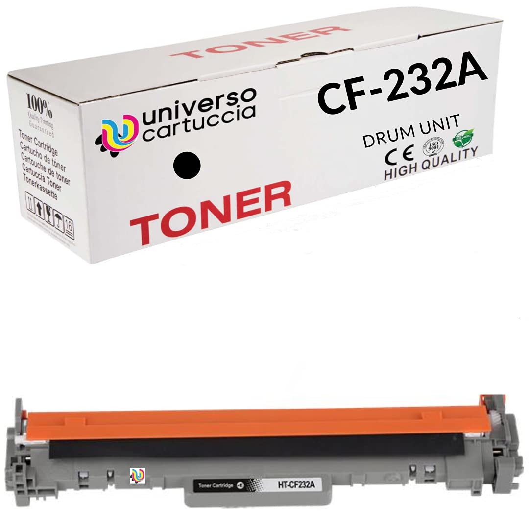UniversoCartuccia® CF232A 32A Compatible Drum Unit with 23000 Pages Chip for Use in HP LaserJet M203d M203dn M203dw, Pro MFP M227fdn M227fdw Laser Printers