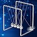 ArtCreativity Newton's Cradle - Stainless Steel Office Desk Decoration Metal Desk Toy with Reflective Finish - Fun Educational Science Learning Aid - Best Gift for Kids and Adults