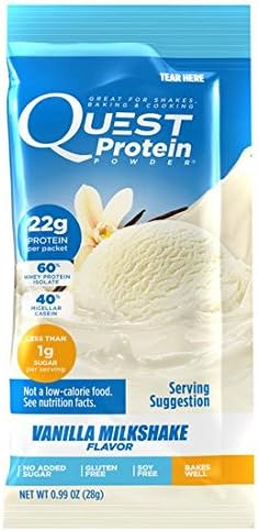 Nutrition Powder Packs - Mix and Match Your Favorite Flavors (Vanilla Milkshake)