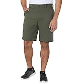 KIRKLAND Signature Men’s Performance Short - Classic-Fit Stretch Shorts (Green, 34)