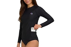Champion Sun Shirt for Women– Long Sleeve Rash Guard Swim Shirt, UPF 50+ UV Protection, Quick Dry Workout Hiking Top
