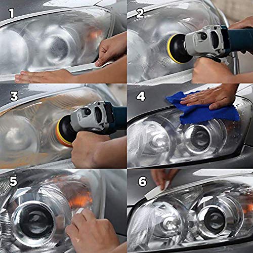 image for Leiyini Headlight Restoration Kits DIY Headlight Restoration Kit Headl