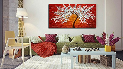 baccow - 2448 100% Hand painted 3D Paintings Abstract Artwork Landscape Oil Painting Wall Art For Living Room Bedroom