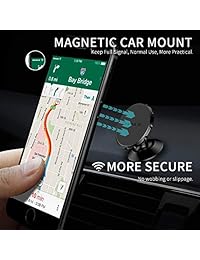 Soporte magnético para teléfono móvil para coche, de CAFELE, universal, con rotación de 360°, soporte de metal para salpicadero de coche, compatible con iPhone, Sumsung, Google, Pixel, LG, Huawei, etc. Negro