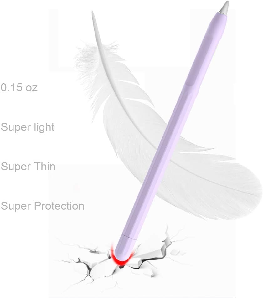 YINVA Case for Apple Pencil 1st Generation, Grip, Skin Holder - Image 4