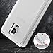 Note 4 Case, LK [Air Hybrid] Ultra Slim Shockproof [Crystal Clear] Back Protective Case + TPU Bumper Cover for Samsung Galaxy Note 4 (Clear)