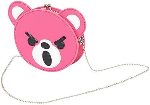 Amazon Co Jp ヒステリックグラマー Hysteric Glamour Ladies Bear Metal Clasp ポーチ Pink Size Free 服 ファッション小物