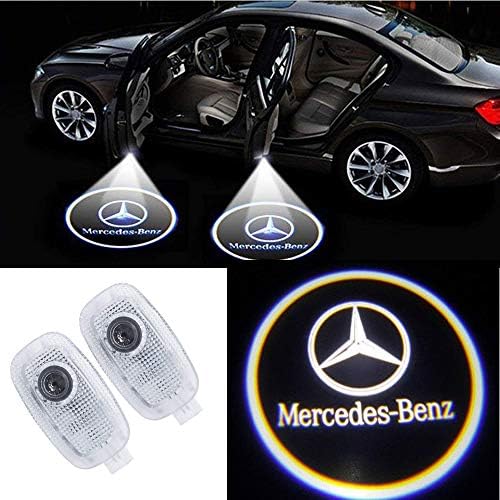 MIVISO Car Door LED Logo Emblem Ghost Shadow Light Welcome Lamp