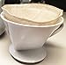 P&F(3 pack)Natural Reusable Cone Coffee Filters #2 Melitta Style, No Harmful Chemical, All Natural