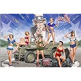 PRETTY, NICE, US GIRLS Pin-Up 6 fig. 1/35 MASTER BOX 35183 by Masterbox