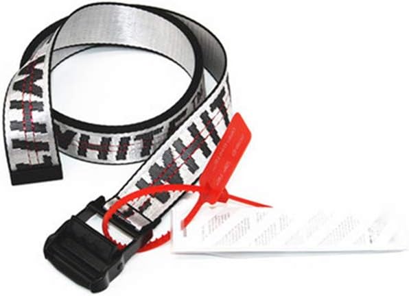 roundballs buy off belt yellow letter metal buckle decoration leisure canvas ow belt street belt men women couples