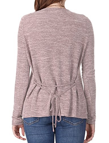 image for Regna X Boho for Woman Heather Loose Warm Pale Pink Extra Large wrap D