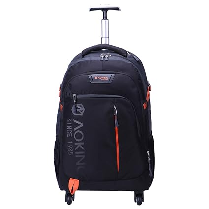 Aoking 2022 Inch Water Resistant Travel School Business Rolling Wheeled Backpack With Laptop Compartment Bag Carry On Luggage With Spinner Wheels #wheeled #backpack #luggage Aoking 2022 Inch Water Resistant Travel School Business Rolling Wheeled Backpack With Laptop Compartment Bag Carry On Luggage With Spinner Wheels