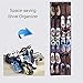 Aloudy Over The Door Shoe Organizer, 24 Large Visible Pockets(6