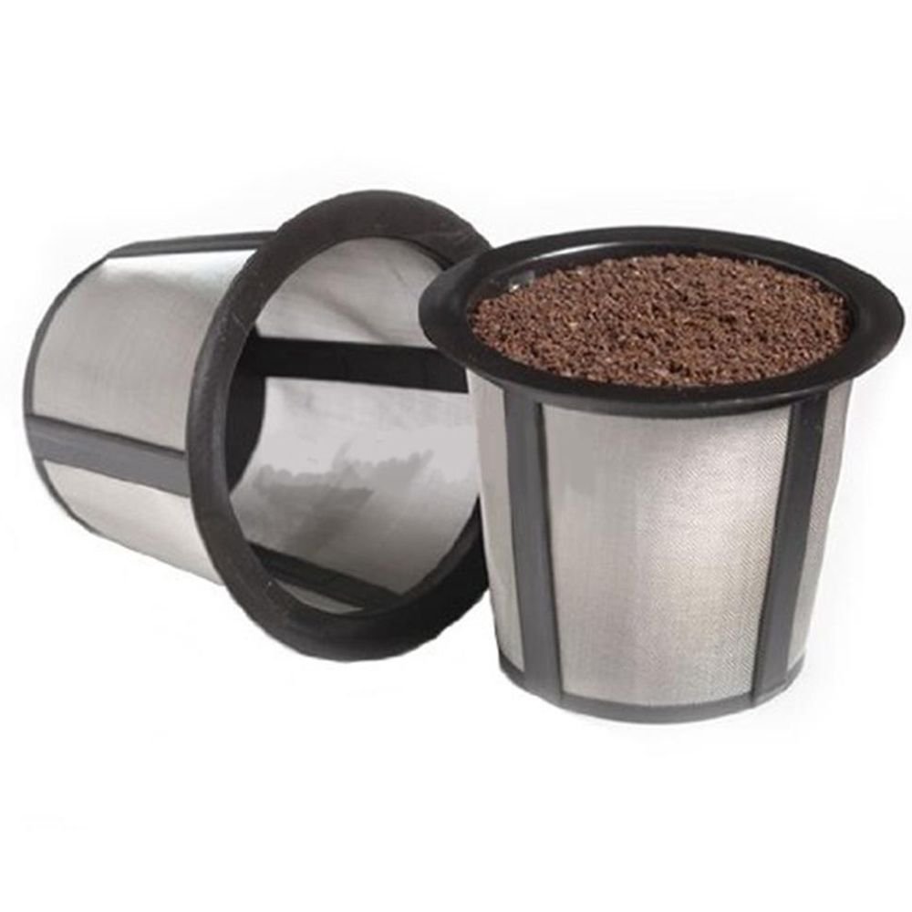 ORYOUGO 4 Pack Reusable Stainless Steel K Cups,Mesh Tea Metal Cup Tea Leaf Filter Coffee Filter Cup