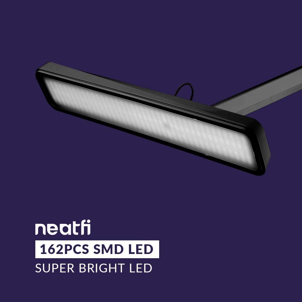 Neatfi XL 2,500 Lumens 30W LED Task Lamp for Manicure Table Crafts, Workbench, Office - 56 cm Wide Shade Desk Light - Image 5