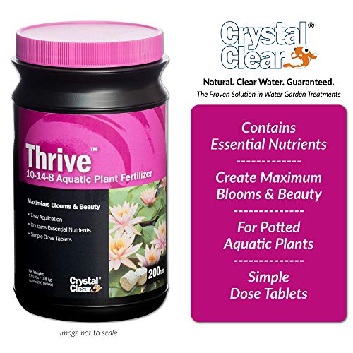 CrystalClear Thrive - 10-14-8 Aquatic Plant Fertilizer - 30 Tablets