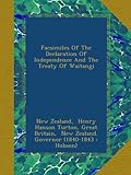 Front cover for the book Facsimiles of the Declaration of independence and the Treaty of Waitangi by New Zealand.