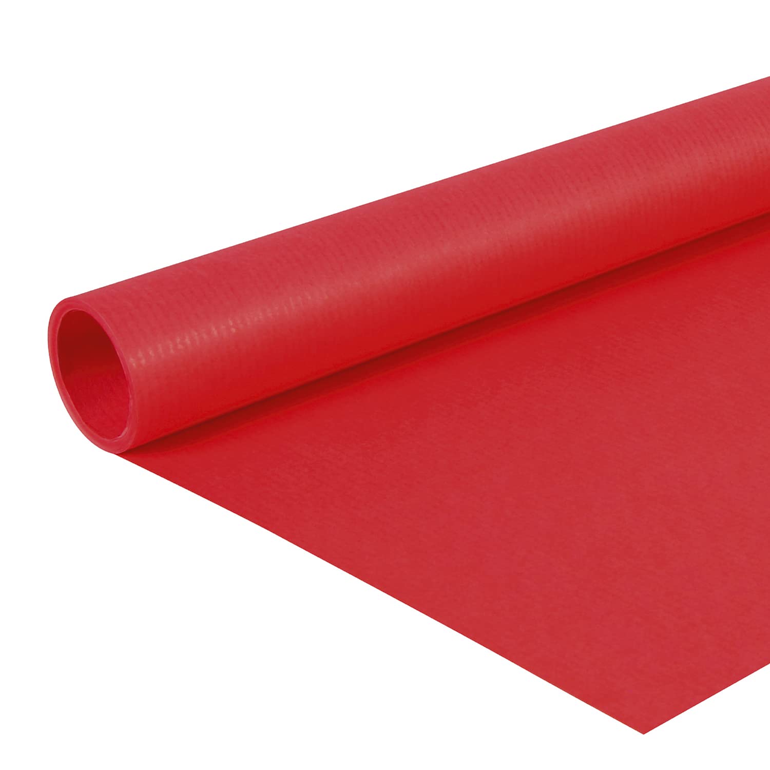 Clairefontaine 195706C - One Laid Paper Kraft Roll - Colour: Red - Dimensions: 10x0,70m - 65g - Gift-Wrapping - DIY - Creative Leisure Activities - Crafts — image 1