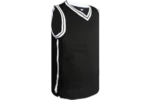 Rioofinx Basketball Jersey, Mens Blank Jerseys Plain Sleeveless Practice Jersey S-3XL