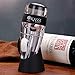 KASSI Wine Aerator Decanter with Filter, Silicon Drip Catcher Stand, Travel Pouch, Foil Cutter and eBook