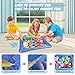 Fishing Game for Kids - Magnetic Fishing Toy for Toddlers, 53 PCS Plastic Floating Fishing Bath Toys Set for Kids Bath Time, Learning and Education Toys for Children