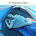 REDCAMP Kids Mummy Sleeping Bag for Camping Zipped Small, 30 Degree All Season Cold Weather Fit Boys, Girls & Teens Blue/Pink (Blue 2lbs)
