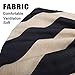 WEYON Geometric Pattern Throw Pillows Covers 18 x 18 Inch Cotton Linen Cushion Covers for Couch Decorative Set of 4