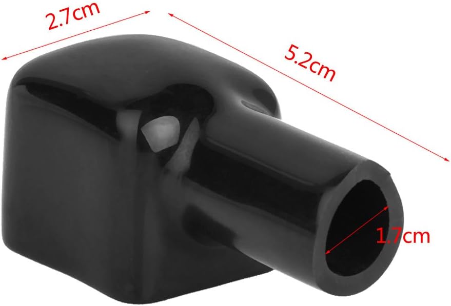 Battery Terminal Cover, 2 Pcs Insulating Marine Battery Boot with Red & Black Terminal Covers, Flexible Soft, 192681 192682 - Image 3
