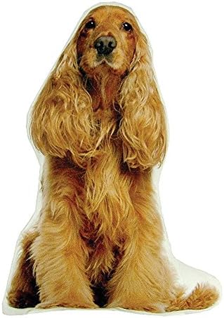 Plump Puppy Cutout Pillow - Cocker Spaniel