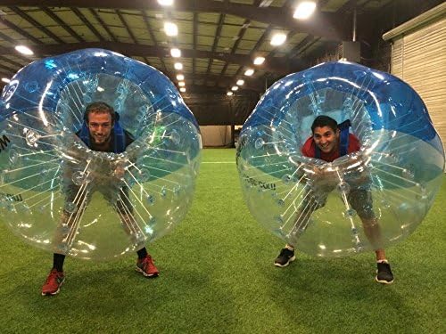 AmazingsportsTM 2pcs Bubble Soccer Ball Dia 5' (1.5m) Human Hamster Ball, Bubble Soccer Suit for Adults (2)
