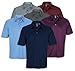 Ashworth Mens Performance Feed Stripe Golf Polo Shirt