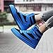 UBFEN Women's Shoes Hidden Wedges 5.5cm Fashion Sneakers Ankle Boots Bootie Platform Heel High Top Casual Sports