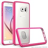Galaxy S7 Case, IVSO TPU Bumper with Crystal Clear PC Back [Drop Protection/Shock Absorption Technology] For Samsung Galaxy S7 Phone Rose/Clear