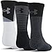 Under Armour Youth Phenom Graphic Crew Socks, 3-Pairs, Graphite/Asst, Small