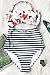 CUPSHE Women's Halter Design Printing Tie at Back One-Piece Padding Swimsuit, Orange Lilies Print, Large