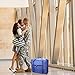 Travel Bag Foldable Lightweight Travel Duffel Bag 26L Nylon Waterproof Travel Luggage Bag for Women and Men (Pack of 2) (Blue+Green-1)