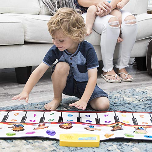 image for SMITCO Piano Mat for Toddlers - Dance Toys for Kids with Volume Contro