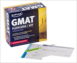 Kaplan GMAT Flashcards + APP (Kaplan Test Prep)