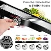 Masthome-Adjustable-Mandoline-Slicer-with-Cut-Proof-Gloves-Stainless-Steel-Food-Julienne-Slicer-for-Fruits-Potato-Tomato-Onion-Cheese-Salads Masthome Mandolin Slicer,3 in 1 Mandoline Vegetable Slicer and Chopper,Adjustable Kitchen Food Julienne Cutter for…
