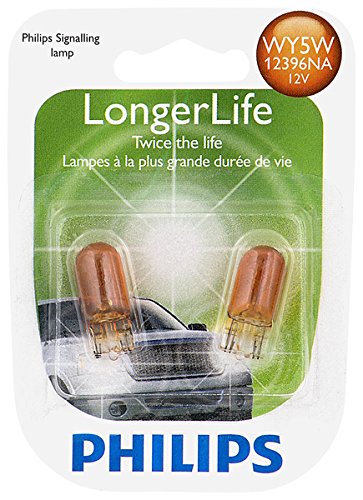 Philips 12396NA LongerLife Miniature Bulb, 2 Pack