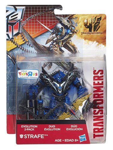 Transformers Age of Extinction Store Exclusive Strafe / Gen 1 Swoop Evolution...