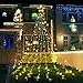 MAOYUE Outdoor Christmas Decorations Waterproof 335 LED Star Lights 8 Lighting Modes Christmas Lights Outdoor Decoration Lights for Yard, Christmas, New Year, Wedding, Party (Warm White)