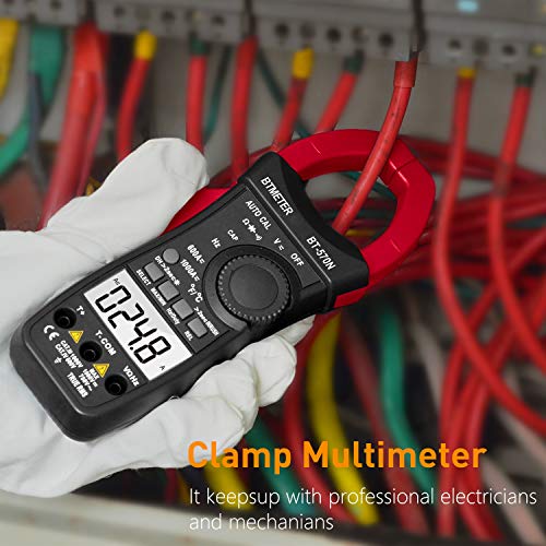 Inrush Current Clamp Multimeter, BTMETER BT570N TRMS 5999 Display Clampon Amp Meter for AC/DC