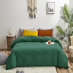 Luxlovery Emerald Green Comforter Set Queen Dark