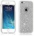 TOZO Case for iPhone 6s Plus Shiny Bling Crystal Sparkle Premium 3 Layer Hybrid PC+TPU Semi Transparent Lightweight/Exact/Soft Case for iPhone 6 Plus/6s Plus 5.5 inch Silver
