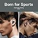 Wireless Earbuds, Lastest Bluetooth 5.0 True Wireless Bluetooth Headphones,4000mAh Charging Dock LED Battery Display 200H Playtime,IPX8 Waterproof In-ear Headset Earphones with Built-in Mic for Sports