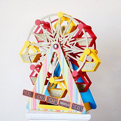Carnival Circus Ferris Wheel Birthday Party Decor Centerpiece