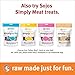 SOJOS Complete Natural Grain Free Dry Raw Freeze Dried Dog Food Mix, Beef, 2-Pound Bag