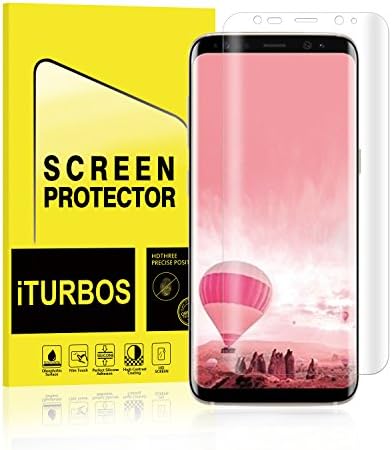 Galaxy S8 Screen Protector,iTURBOS full screen 3D screen protector film for Samsung Galaxy S8 [2 Pack]
